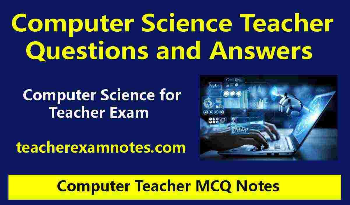 computer science mcq for competitive exam