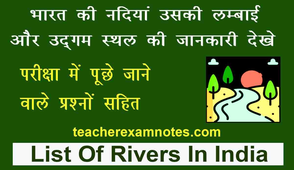 Cities On The Banks Of Rivers In India