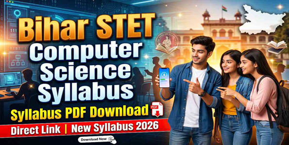Bihar STET Computer Science Syllabus